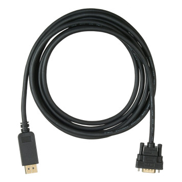 Кабель аудио-видео Buro 1.1v DisplayPort (m)/VGA (m) 3м. Позолоченные контакты черный (BHP DPP_VGA-3) -2