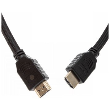 Кабель аудио-видео Cactus CS-HDMI.2-5 HDMI (m)/HDMI (m) 5м. Позолоченные контакты черный -4