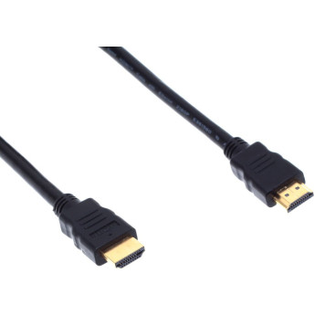 Кабель аудио-видео Buro HDMI 1.4 HDMI (m)/HDMI (m) 5м. Позолоченные контакты черный (BHP RET HDMI50-2) -2