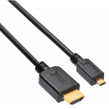 Кабель аудио-видео Buro HDMI 1.4 HDMI (m)/Micro HDMI (m) 5м. черный -2