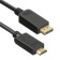 Кабель аудио-видео Buro v. 1.2 DisplayPort (m)/HDMI (m) 2м. Позолоченные контакты черный (BHP DPP_HDMI-2) 
