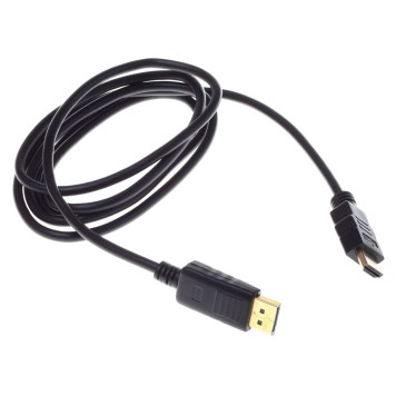 Кабель аудио-видео Buro DisplayPort (m)/HDMI (m) 1.8м. феррит.кольца Позолоченные контакты черный (BHP RET HDMI_DPP18) -3