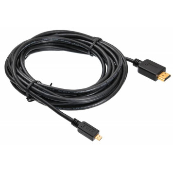 Кабель аудио-видео Buro HDMI 1.4 HDMI (m)/Micro HDMI (m) 5м. черный 