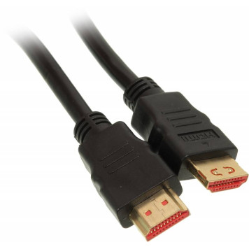 Кабель аудио-видео Buro HDMI 1.4 HDMI (m)/HDMI (m) 1.5м. Позолоченные контакты черный (BHP) -1