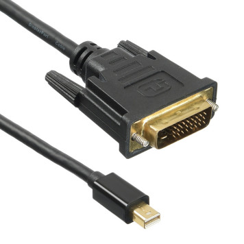 Кабель аудио-видео Buro 1.1v miniDisplayport (m)/DVI-D (Dual Link) (m) 2м. Позолоченные контакты черный (BHP MDPP-DVI-2) -1