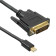 Кабель аудио-видео Buro 1.1v miniDisplayport (m)/DVI-D (Dual Link) (m) 2м. Позолоченные контакты черный (BHP MDPP-DVI-2) 