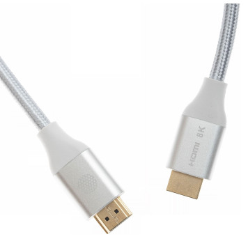 Кабель аудио-видео Cactus CS-HDMI.2.1-3 HDMI (m)/HDMI (m) 3м. Позолоченные контакты серебристый -4