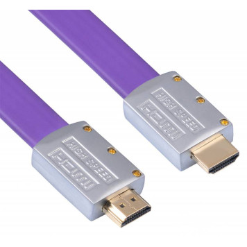 Кабель аудио-видео Buro HDMI 1.4 HDMI (m)/HDMI (m) 5м. черный (HDMI 19M-19M V1.4 FL) -3