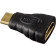 Адаптер аудио-видео Hama H-39861 mini-HDMI (m)/HDMI (f) Позолоченные контакты черный (00039861) 