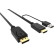Кабель аудио-видео Buro HDMI (m)/DisplayPort (m) 3м. Позолоченные контакты черный (HDMI-DP-3M) 