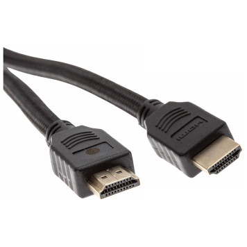 Кабель аудио-видео Cactus CS-HDMI.2-1.8 HDMI (m)/HDMI (m) 1.8м. Позолоченные контакты черный -3
