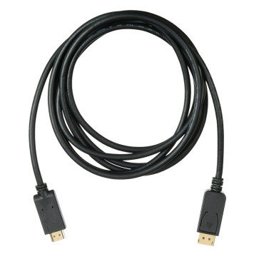 Кабель аудио-видео Buro v. 1.2 DisplayPort (m)/HDMI (m) 3м. Позолоченные контакты черный (BHP DPP_HDMI-3) -2