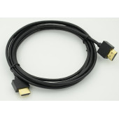 Кабель аудио-видео HDMI (m)/HDMI (m) 2м. Позолоченные контакты черный