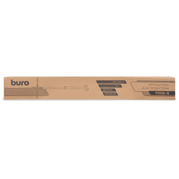 Кронштейн для проектора Buro PR06-B черный макс.20кг потолочный поворот и наклон -5