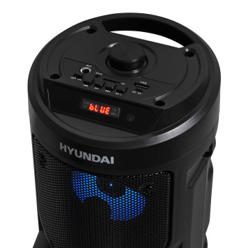 Минисистема Hyundai H-MC150 черный 50Вт/FM/USB/BT/SD/MMC -3