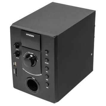 Микросистема Hyundai H-HA200 черный 49Вт/FM/USB/SD -2