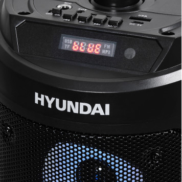Минисистема Hyundai H-MC150 черный 50Вт/FM/USB/BT/SD/MMC -4