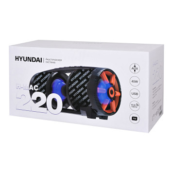 Минисистема Hyundai H-MAC220 черный 45Вт/FM/USB/BT/SD/MMC -10