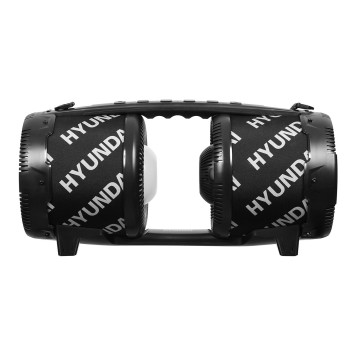 Минисистема Hyundai H-MAC220 черный 45Вт/FM/USB/BT/SD/MMC -3