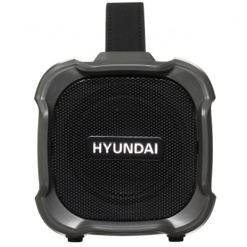 Колонка порт. Hyundai H-PAC460 черный 9W 1.0 BT/3.5Jack/USB 10м 1500mAh -7