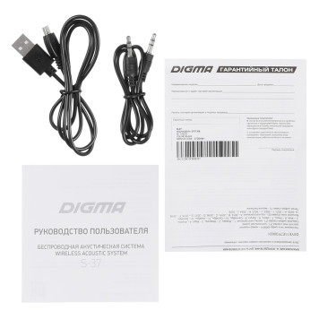 Колонка порт. Digma S-37 черный 30W 2.1 BT/USB 3600mAh (SP3730B) -5