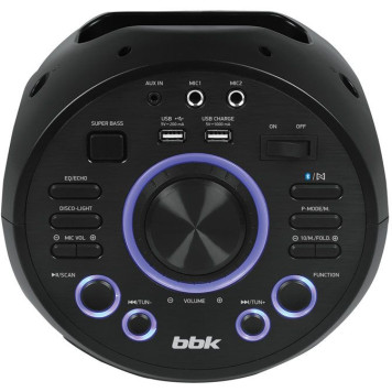 Колонка порт. BBK BTA6001 C черный 30W 1.0 BT/3.5Jack/USB 4000mAh (BTA6001 (B)) -1