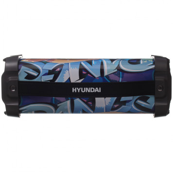 Колонка порт. Hyundai H-PAC460 черный 9W 1.0 BT/3.5Jack/USB 10м 1500mAh -10