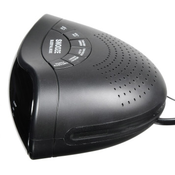 Радиобудильник Hyundai H-RCL160 черный LED подсв:красная часы:цифровые AM/FM -1