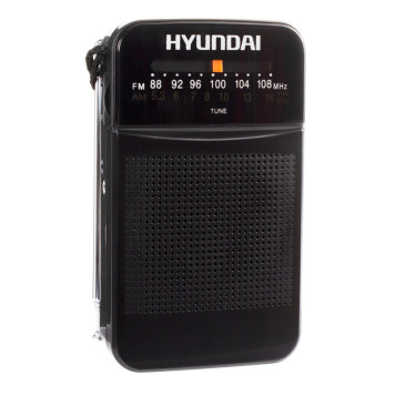 Радиоприемник портативный Hyundai H-PSR110 черный -4