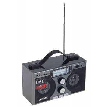 Радиоприемник портативный Сигнал БЗРП РП-306 черный USB SD -2