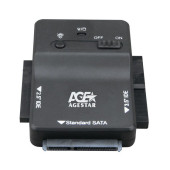 Адаптер-переходник для HDD AgeStar 3FBCP1 IDE SATA пластик черный 2.5