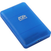 Внешний корпус для HDD/SSD AgeStar 3UBCP3 SATA пластик синий 2.5