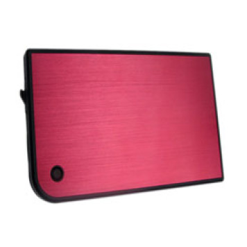 Внешний корпус для HDD/SSD AgeStar 3UB2A14 SATA II пластик/алюминий красный 2.5