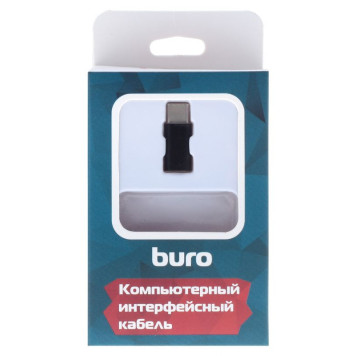 Переходник Buro BHP RET TPC-MCR USB Type-C (m) micro USB B (f) черный -3