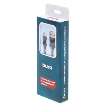 Кабель Buro Braided BHP RET TYPEC1 USB A(m) USB Type-C (m) 1м -2