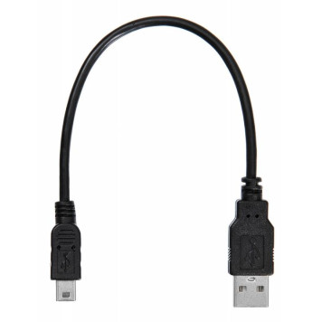 Кабель Buro OTG_MINI USB A(f) mini USB B (m) 0.2м черный -1