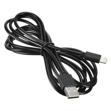 Кабель Digma USB A(m) Lightning (m) 2м черный -3