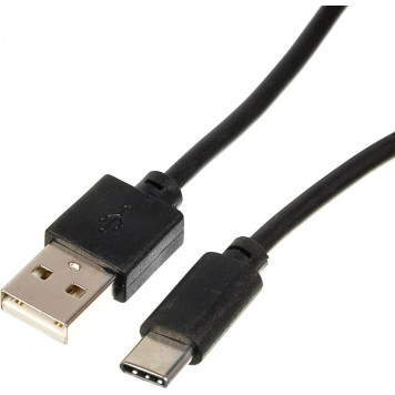 Кабель USB Type-C (m) USB A(m) 1.8м черный -1