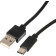 Кабель USB Type-C (m) USB A(m) 1.8м черный 