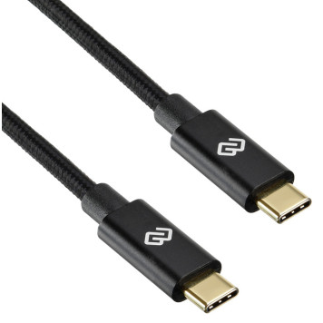 Кабель Digma Power Delivery 100W USB Type-C (m) USB Type-C (m) 1.5м черный -4