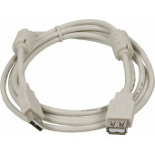 Кабель-удлинитель Ningbo USB2.0-AM/AF-1.8M-MG USB A(m) USB A(f) 1.8м феррит.кольца