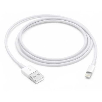 Кабель Apple MXLY2ZM/A Lightning (m) USB A(m) 1м белый 