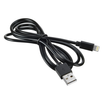 Кабель Digma USB (m)-Lightning (m) 1.2м черный -3
