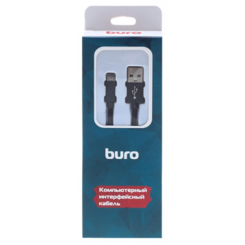 Кабель Buro BHP RET LGHT-B micro USB B (m) USB A(m) 1м черный -1
