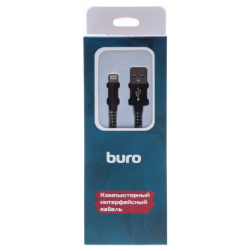 Кабель Buro BHP RET LGHT-B-BR Lightning (m) USB A(m) 1м черный -1