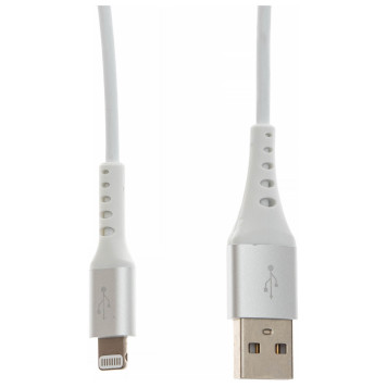 Кабель Cactus CS-LG.USB.A-1.2 USB (m)-Lightning (m) 1.2м белый блистер -4