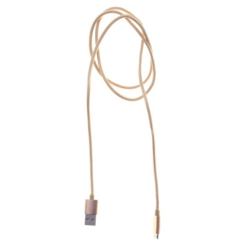 Кабель Buro Braided BHP RET MICUSB-BR USB A(m) micro USB B (m) 1м золотистый -2