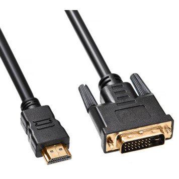 Кабель Buro HDMI-19M-DVI-D-3M HDMI (m) DVI-D (m) 3м феррит.кольца -2