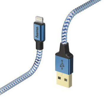 Кабель Hama 00178300 Lightning (m) USB A (m) 1.5м синий -2