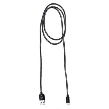Кабель Buro Braided BHP RET MICUSB-BR USB A(m) micro USB B (m) 1м черный -4